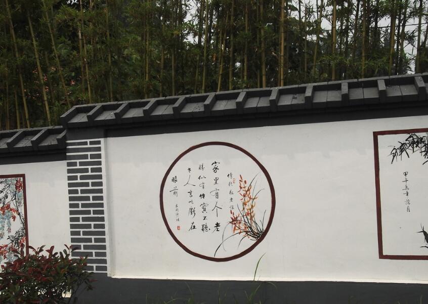 鄉村文化墻制作效果圖