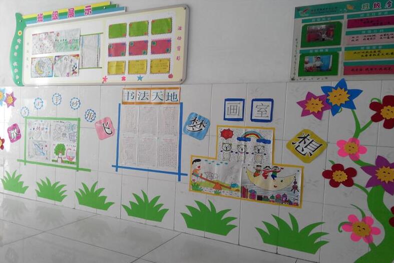 班級創(chuàng)意文化墻制作效果圖