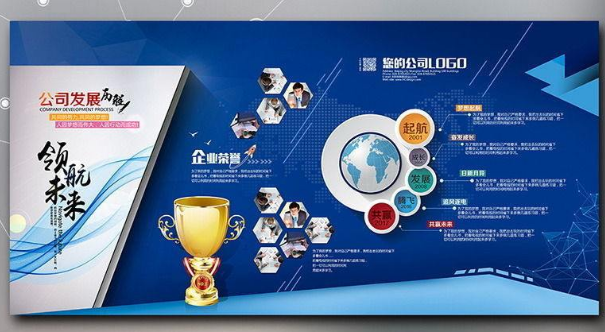 細節勵志標語3d立體墻貼畫企業創意文化墻