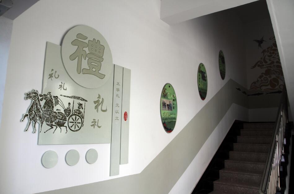 特色樓道文化墻制作效果圖