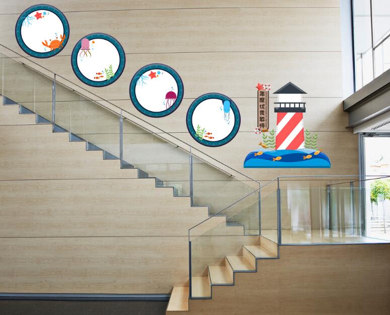 特色樓道文化墻制作效果圖