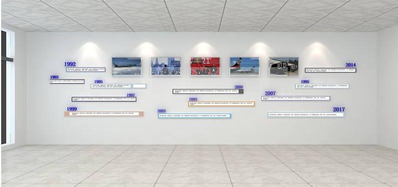 精致企業文化墻制作效果圖