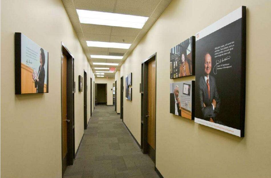 設計公司企業文化墻制作