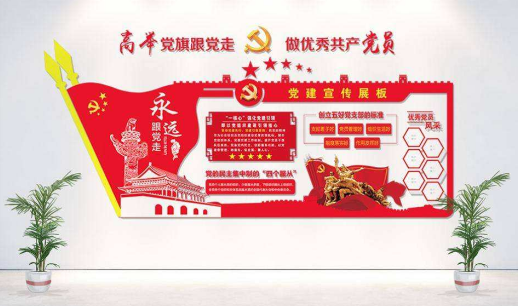 微立體黨建和諧發(fā)展文化墻