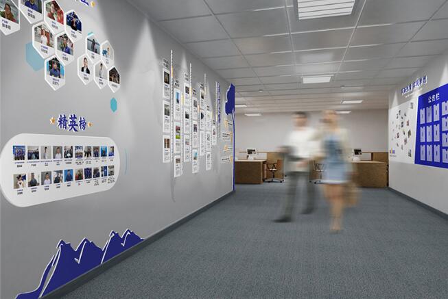 創(chuàng)意立體文化墻制作效果圖