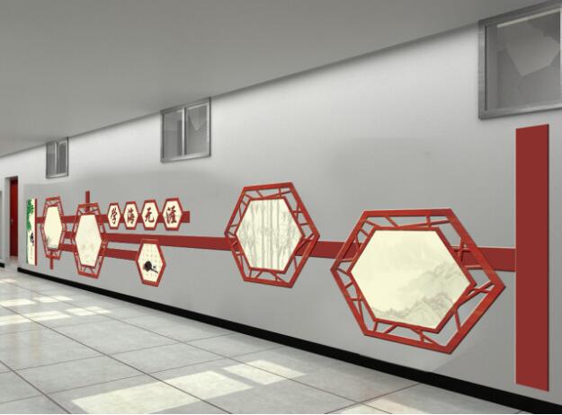 創意校園浮雕文化墻制作效果圖