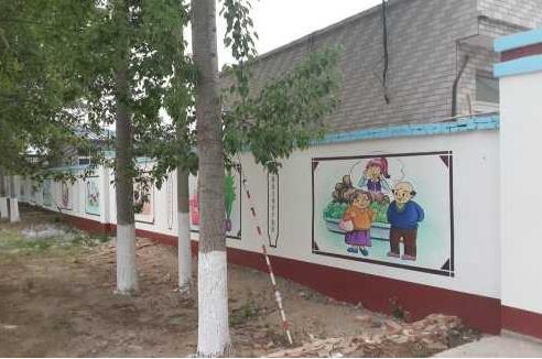 創(chuàng)意文化社區(qū)文化墻制作效果圖