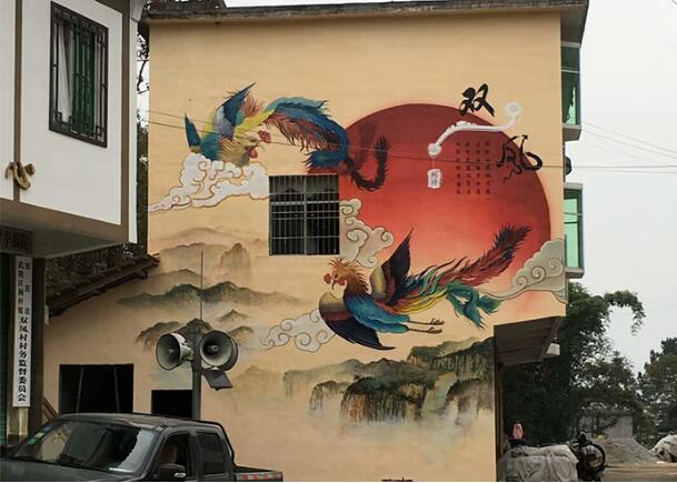 創(chuàng)意社區(qū)文化墻制作效果圖