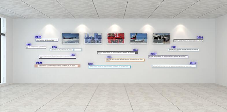 創意企業文化墻制作效果圖