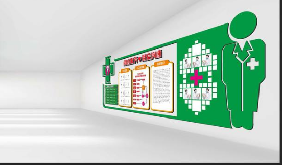 設(shè)計(jì)模板學(xué)校走廊文化宣傳雕刻展板