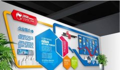 創意企業文化墻的制作效果圖