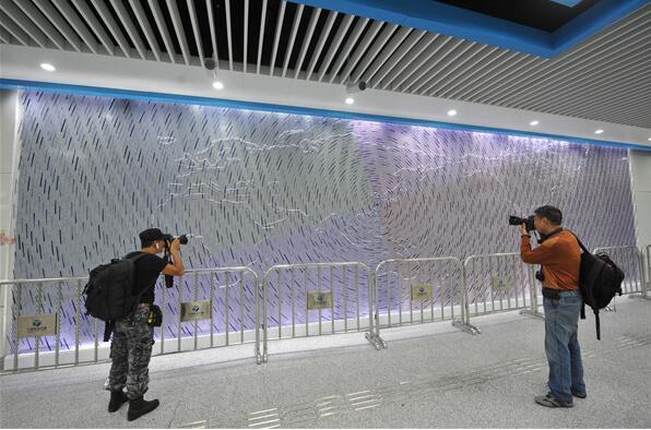 機場文化墻制作效果圖