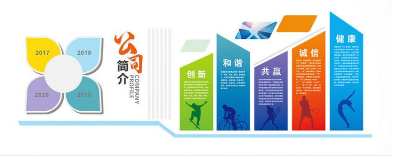 企業展廳設計 榮譽墻設