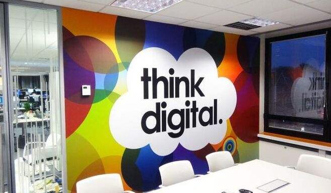 創意辦公室文化墻制作效果圖