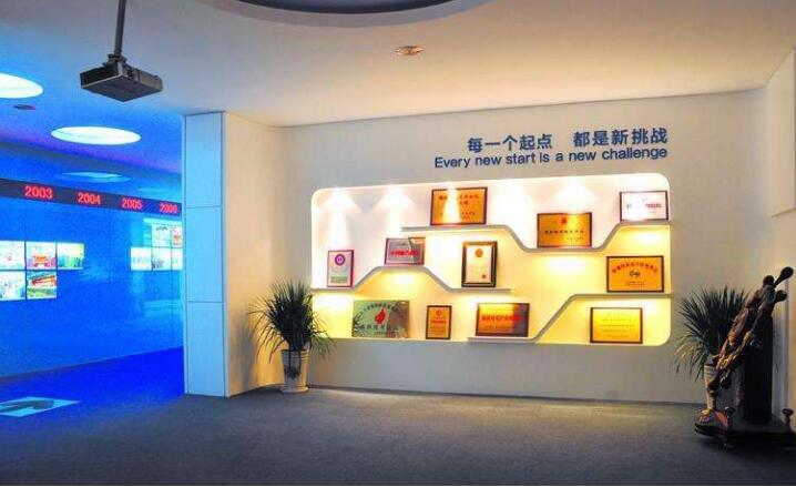 企業榮譽文化墻制作效果圖