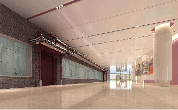 醫院走廊文化墻制作效果圖