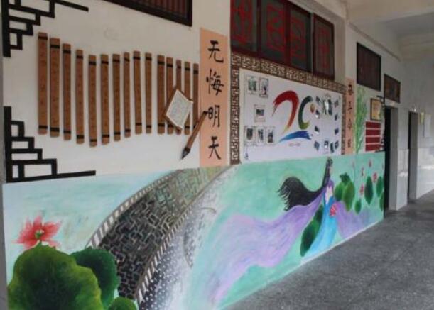 班級走廊文化墻制作效果圖