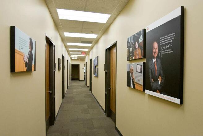 裝飾公司文化墻制作效果圖