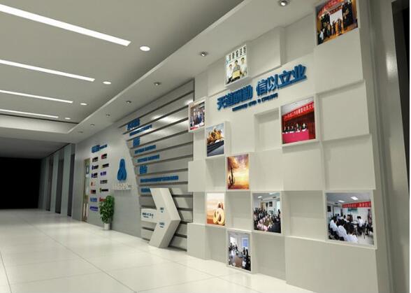 裝飾公司文化墻制作效果圖