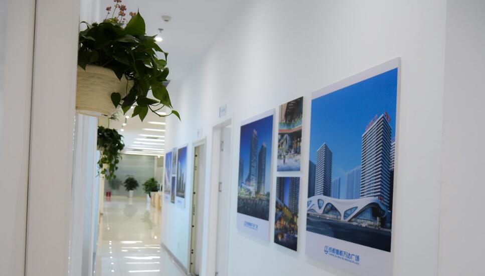  辦公室文化墻制作效果圖