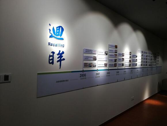 企業宣傳文化墻制作效果圖