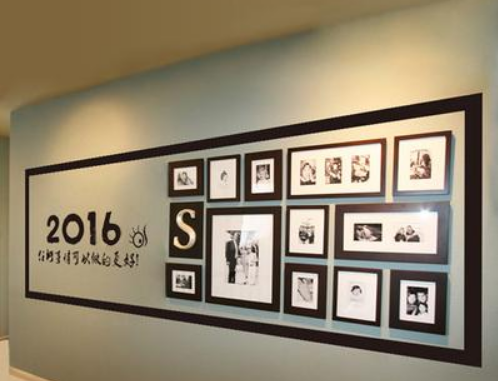 創意磁性企業文化墻定制公司文化墻貼公告欄照片文化墻