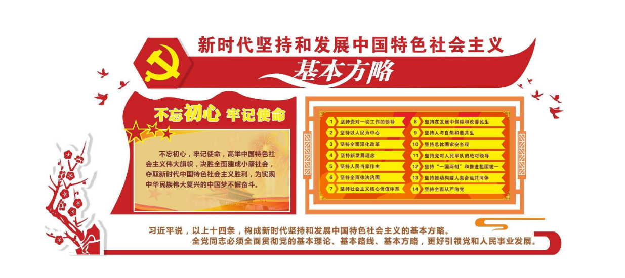 新密樓道黨建文化照片墻