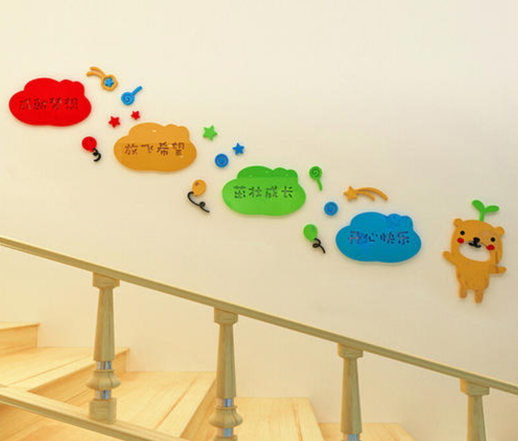 校園體育樓道文化墻