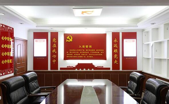 學(xué)校黨建文化墻制作效果圖