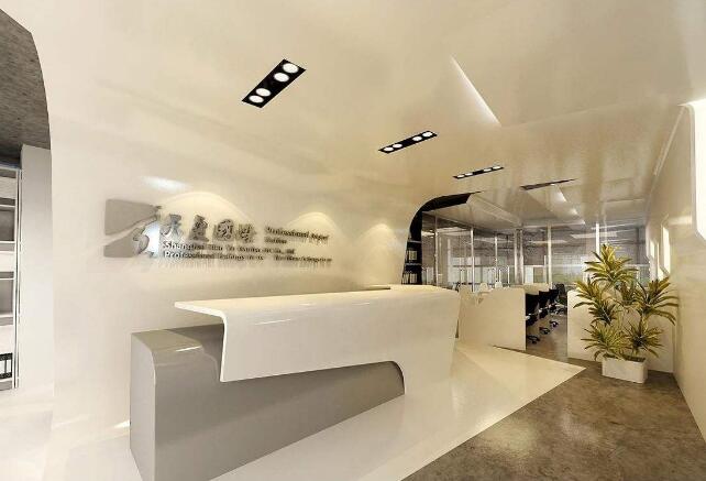 簡約辦公室文化墻制作