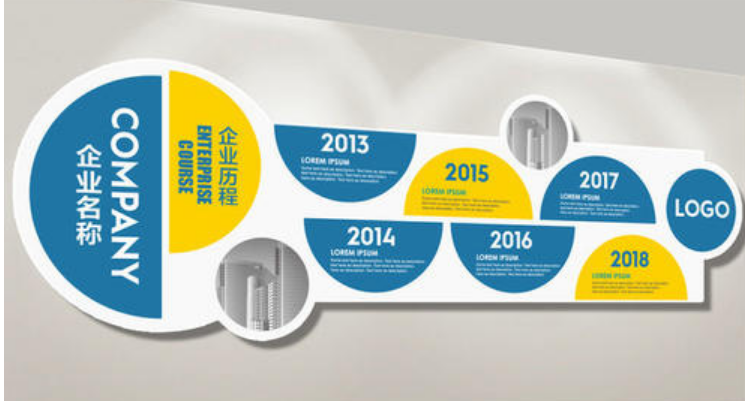 大型立體節能環保企業公司文化墻