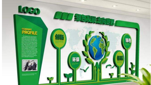 立體通用環保企業文化墻