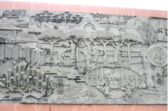 大型雕刻文化墻效果圖