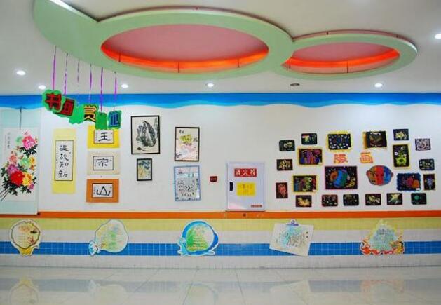 幼兒園走廊文化墻制作效果圖