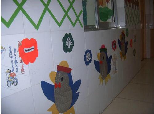 幼兒園走廊文化墻制作效果圖