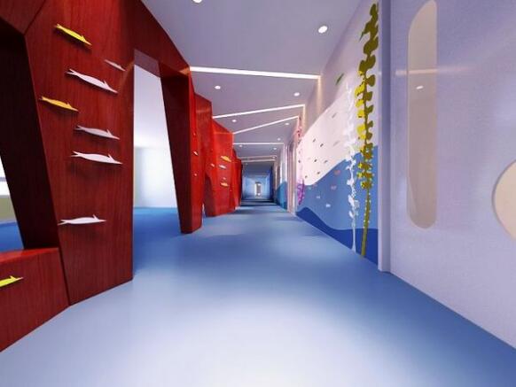 幼兒園走廊文化墻制作效果圖