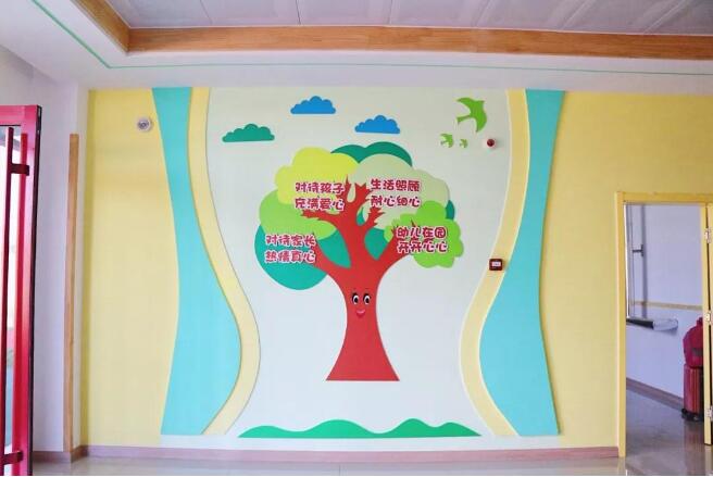 幼兒園班級文化墻制作效果圖