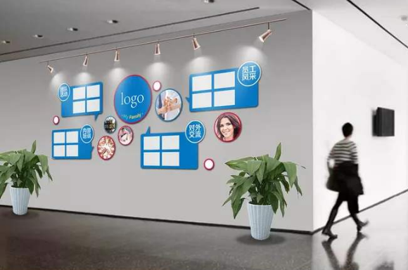 光榮榜墻貼公司企業文化榮譽墻銷售團隊照片墻