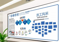 微立體企業(yè)文化墻效果圖