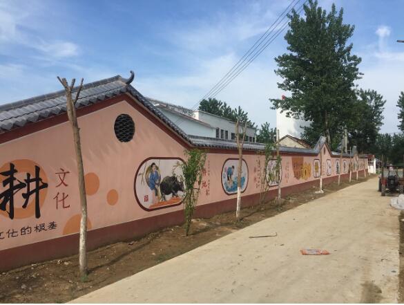 創意街道文化墻彩繪制作效果圖