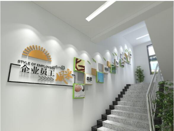 特色樓道文化墻制作效果圖