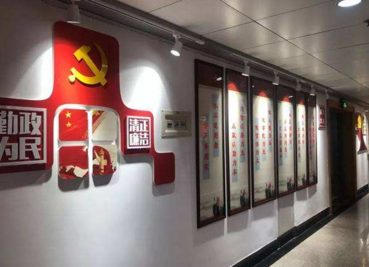 大氣黨建樓梯文化墻