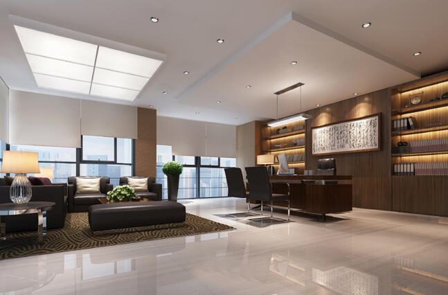 董事長辦公室文化墻制作效果圖