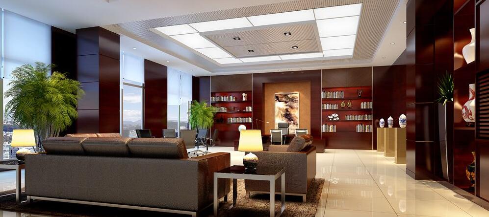 董事長辦公室文化墻制作效果圖