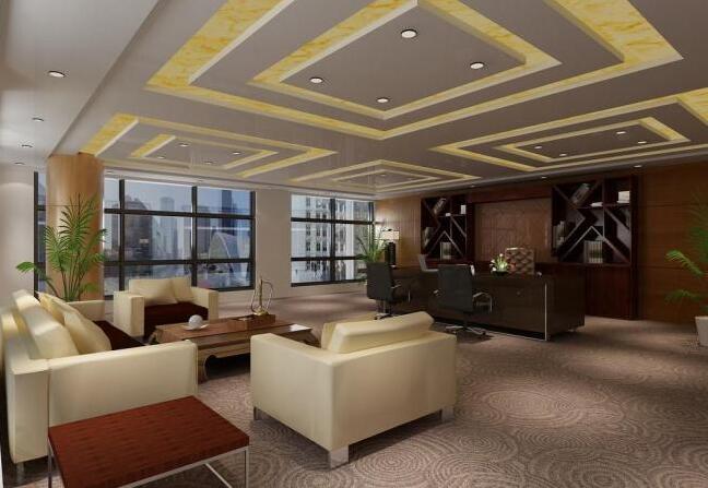 董事長辦公室文化墻制作效果圖