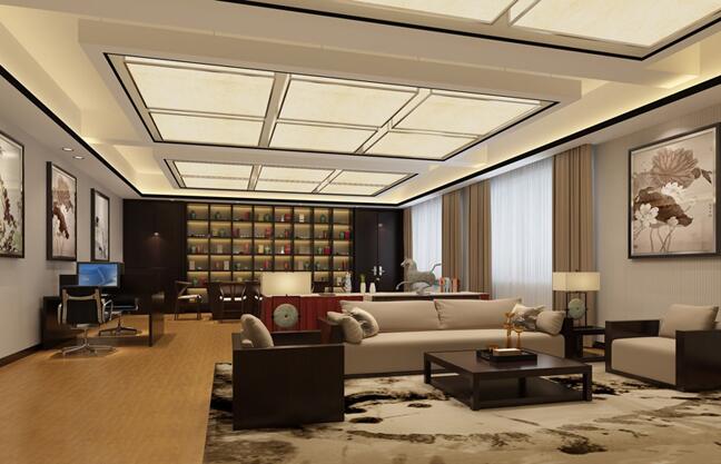 董事長辦公室文化墻制作效果圖