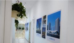 簡(jiǎn)約企業(yè)辦公室文化墻制作效果圖