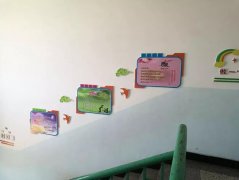 創意簡約校園文化墻制作效果圖