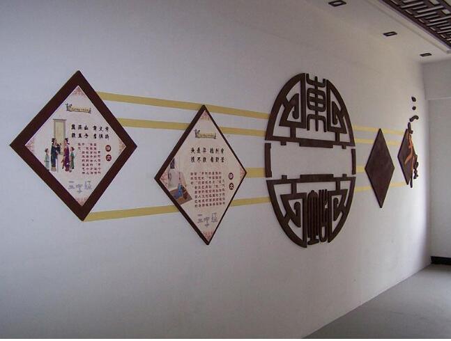 創意簡約校園文化墻制作效果圖