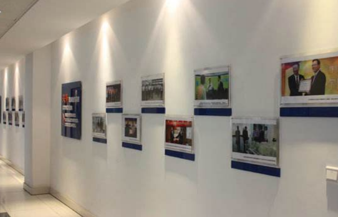 樓梯過道廉政文化墻黨建文化墻